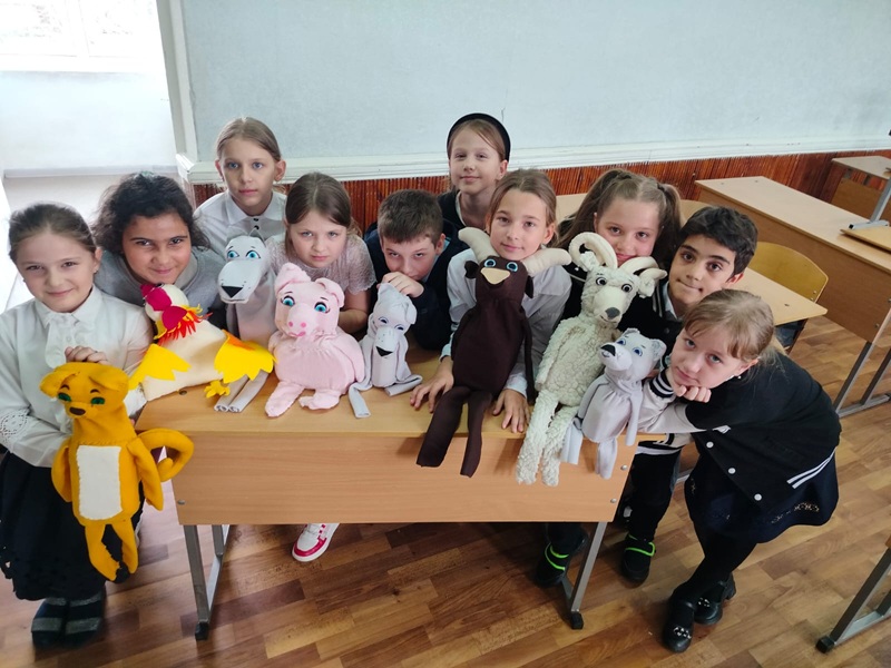 Живые куклы.